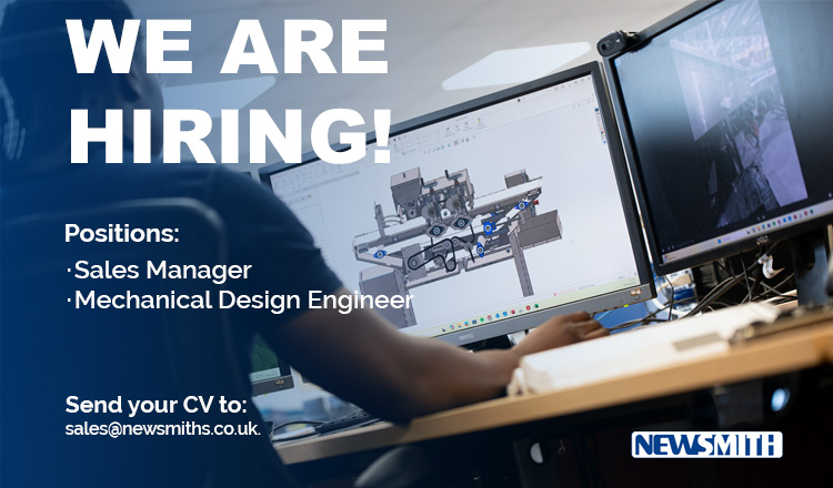 We’re Hiring! Join Our Team As A Mechanical Design Engineer Or Sales Manager